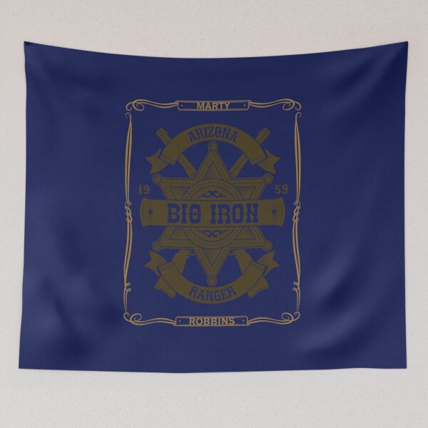 Item preview, Marty Robbins T-ShirtBig Iron by Marty Robbins - Gunfighter ballad designed and sold by Muadinao.