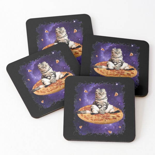 Item preview, Space pizza cat designed and sold by Soulrider.
