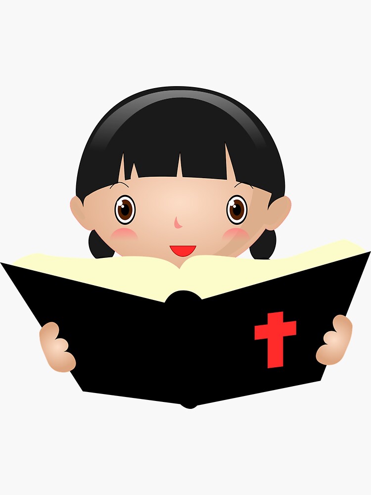 "Christian Girl" Sticker by michael0000 Redbubble