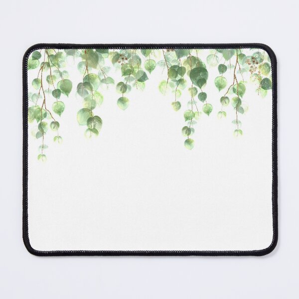 Item preview, Hanging Watercolor Eucalyptus Leaves and Branches Botanical Garden designed and sold by UtArt.