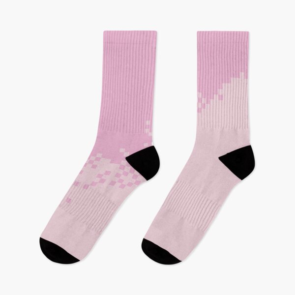 Item preview, The 8-Bit Pixel Fashion Pattern Pink Pastel designed and sold by hatgirldesign.