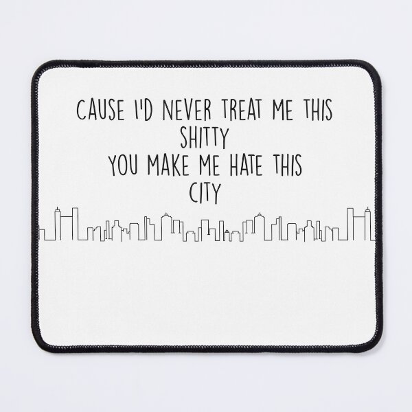 Item preview, Happier Than Ever - You make me hate this city - Billie Eilish  designed and sold by LinhlyHarwell13.