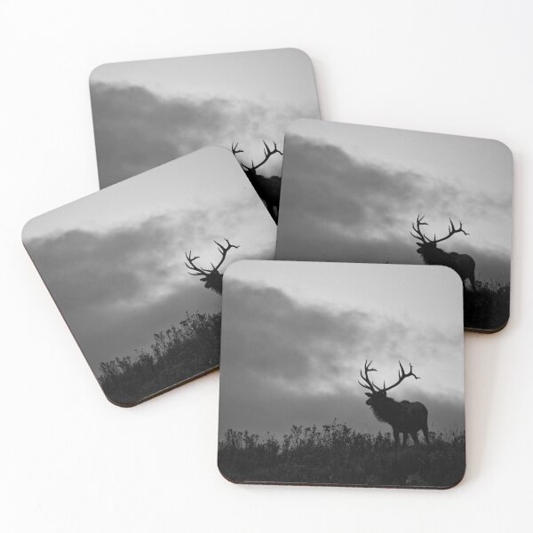 Item preview, Elk Silhouette designed and sold by mfsphotographs.