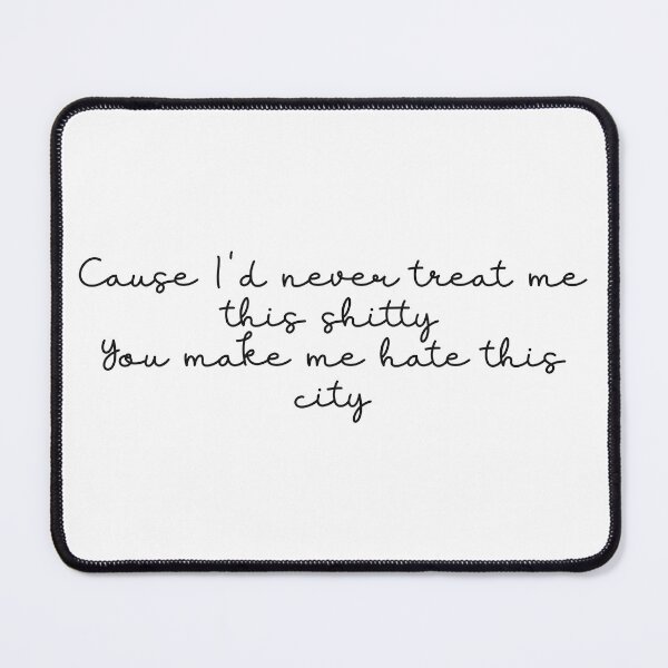Item preview, Happier Than Ever - You make me hate this city - Billie Eilish  designed and sold by LinhlyHarwell13.
