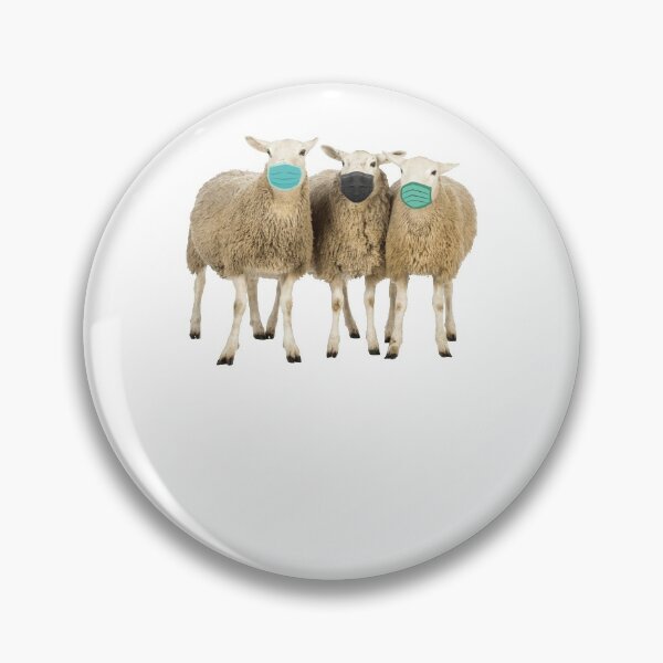 Item preview, Masked Sheep Sticker Copy Copy designed and sold by CONNORCORRIGAN.