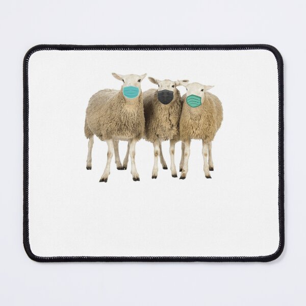 Item preview, Masked Sheep Sticker Copy Copy designed and sold by CONNORCORRIGAN.