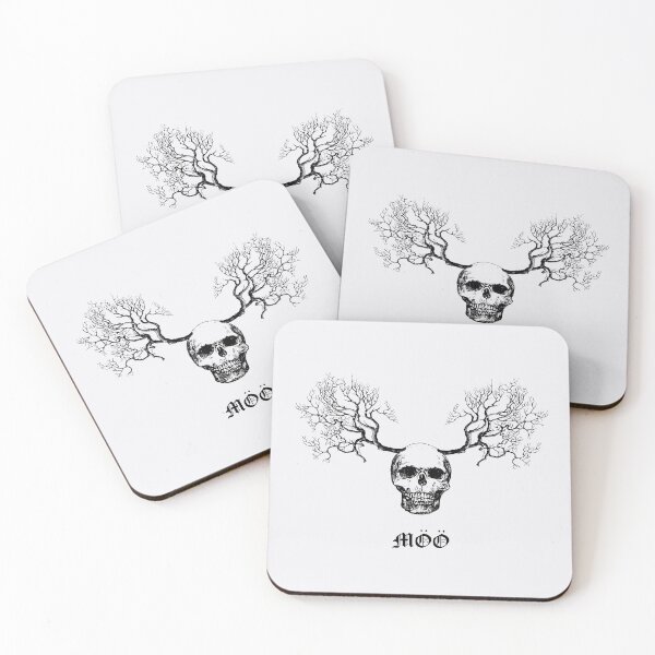 Item preview, Skull with antlers möö designed and sold by Marker7.