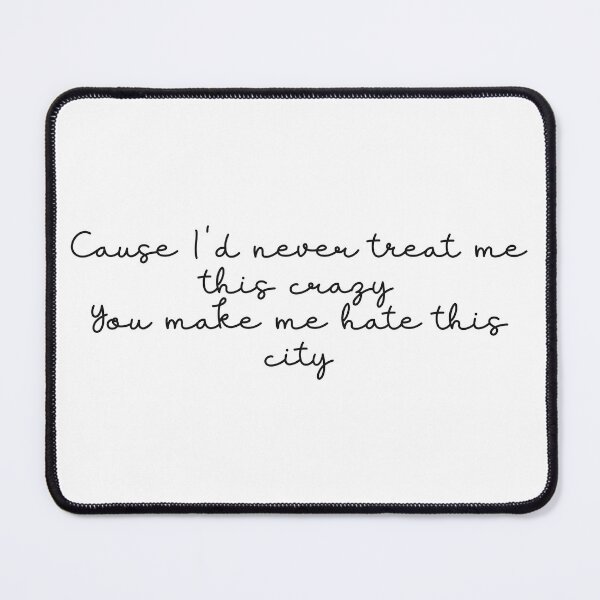Item preview, Happier Than Ever - You make me hate this city - Billie Eilish (Clean) designed and sold by LinhlyHarwell13.