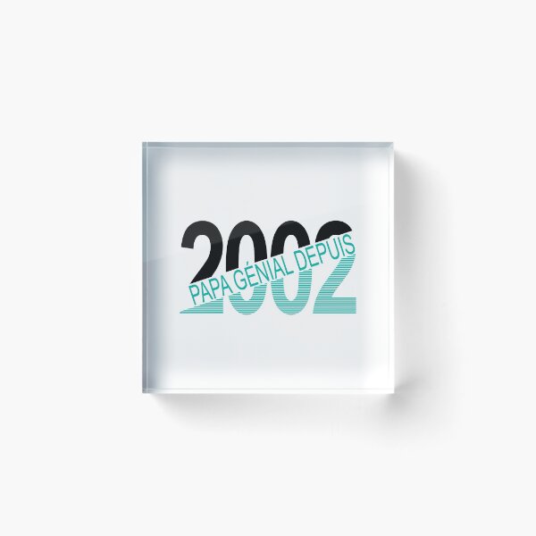 Item preview, Awesome dad since 2002 designed and sold by FashionHeritage.