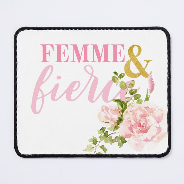 Item preview, Femme and Fiere floral designed and sold by UtArt.
