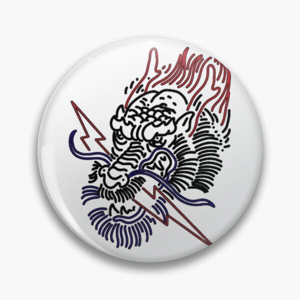 Item preview, Charming Japanese Dragon Head designed and sold by MiarCo.