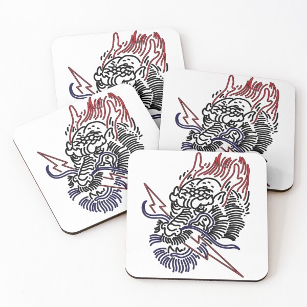 Item preview, Charming Japanese Dragon Head designed and sold by MiarCo.