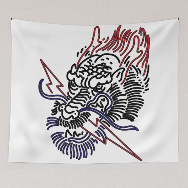 Item preview, Charming Japanese Dragon Head designed and sold by MiarCo.