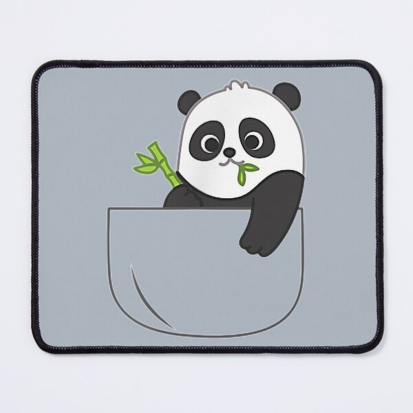 Item preview, Cute Panda Bear Bamboo In A Pocket  designed and sold by OloriHeritage.