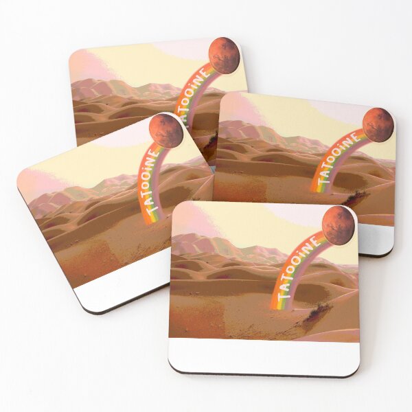 Item preview, Tatooine, Parody, Tatooine Sunset, Tatooine Travel, Tatooine Moons, This is the Way, This is the Way designed and sold by NeteroSUN.