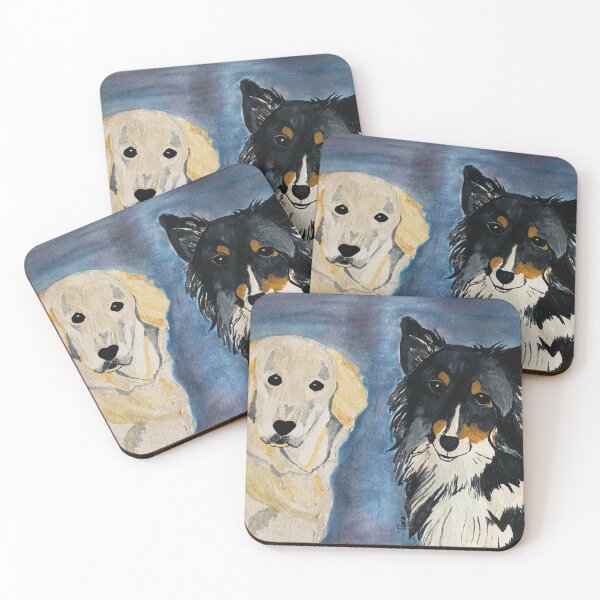 Aperçu de l'œuvre Les chiens de Mindy créée et vendue par Red Door Creations.