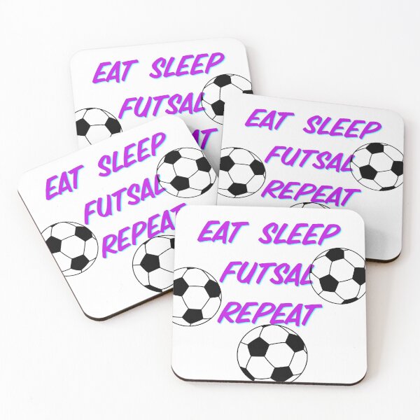 Item preview, eat sleep futsal repeat designed and sold by Dasun  Max.