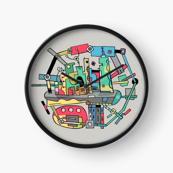 Stadtansicht Uhr