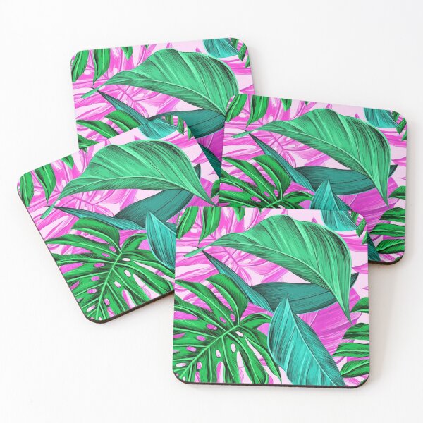 Item preview, Tropic summer green leaves designed and sold by NoahDea.