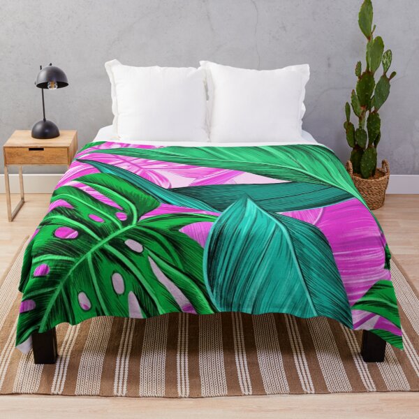 Item preview, Tropic summer green leaves designed and sold by NoahDea.