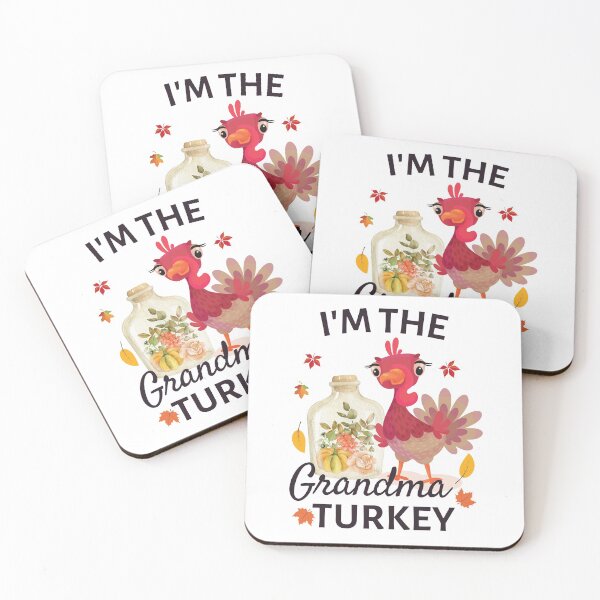 Item preview,  Im The Grandma Turkey, Thanksgiving For Mom, I Am The Mama Turkey designed and sold by Airmilly Store.
