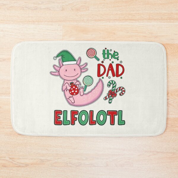 Item preview, Christmas Axolotl Elf - Dad Elfolotl designed and sold by GrimButterfly.