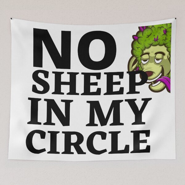 Item preview, No Sheep In My Circle designed and sold by im9093.