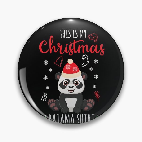Item preview, Funny Panda Christmas Pajama Gift designed and sold by Ibu83.