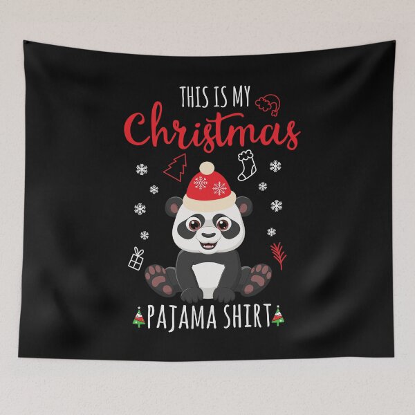 Item preview, Funny Panda Christmas Pajama Gift designed and sold by Ibu83.