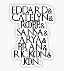 House Stark | Game Of Thrones Sticker
