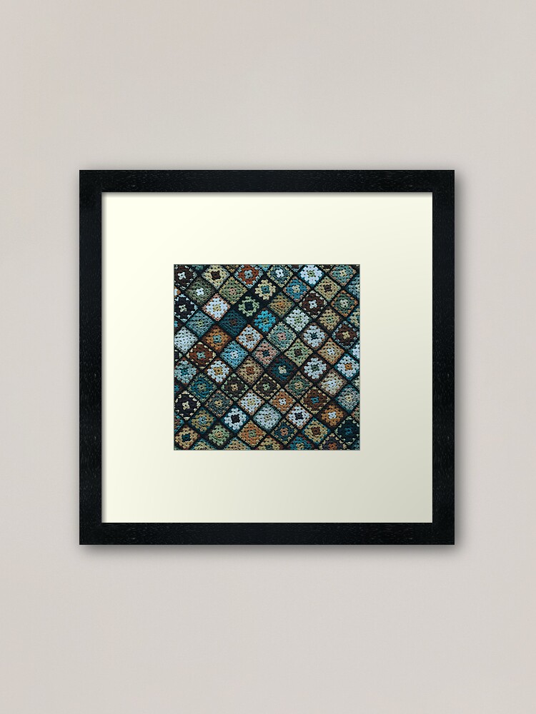 Orders Framed Granny Square Wall Art