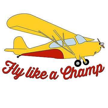 Aeronca Champ Illustration Pin