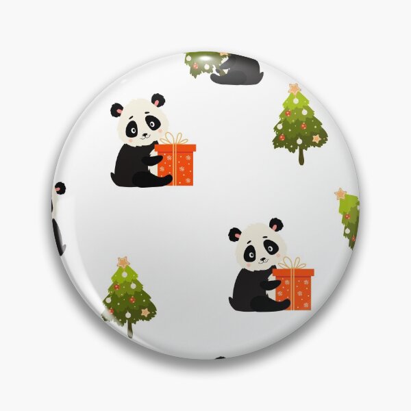 Item preview, Cute Christmas Panda Pattern designed and sold by OneAction.
