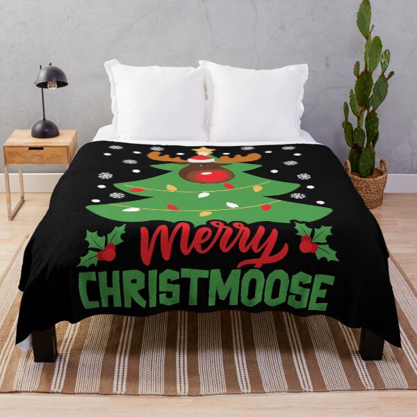 Item preview, Merry Christmoose Christmas Tree Moose Xmas Pajama designed and sold by kendasier.
