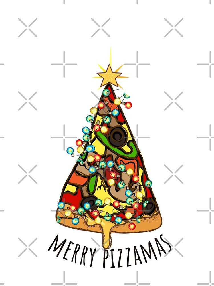 Thumbnail 4 of 4, iPhone Case, Merry Pizzamas designed and sold by RheaRealm.