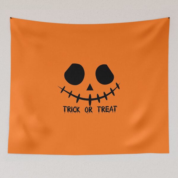 Item preview, SPOOKY HALLOWEEN FACE TRICK OR TREAT designed and sold by ilydraws.