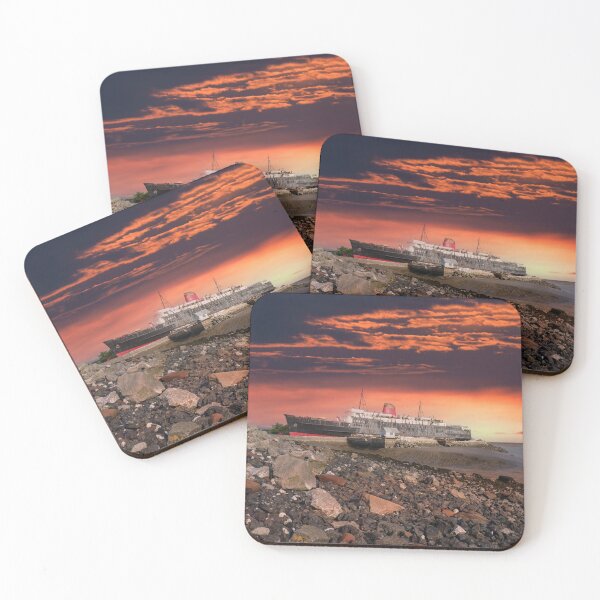 Item preview, TSS Duke Of Lancaster Sunset Sky designed and sold by rawshutterbug.