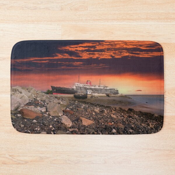 Item preview, TSS Duke Of Lancaster Sunset Sky designed and sold by rawshutterbug.