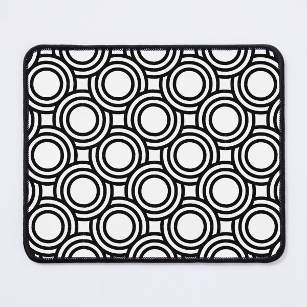 Item preview, Round and round in black simple pattern designed and sold by Onewayline.