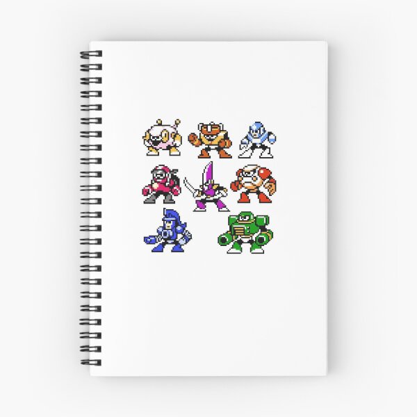 Item preview, Mega man 10 Robot masters 8 bit stickers Sticker designed and sold by SKYELESTER.