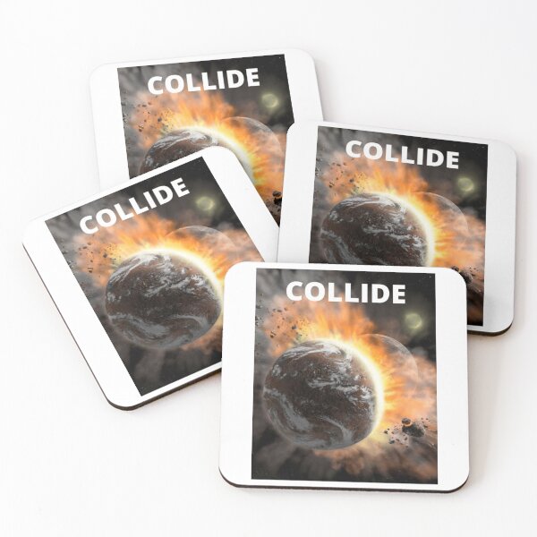 Item preview, TWO PLANETS COLLIDING - CELESTIAL COLLISION designed and sold by MrCreativeArts.