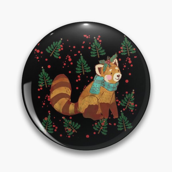 Item preview, Christmas cute red panda- Cute animal friendly panda designed and sold by Vibing-Right.