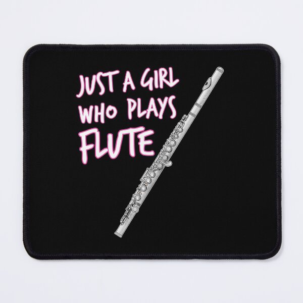 Item preview, Just A Girl Who Plays Flute Female Flutist designed and sold by doodlerob.