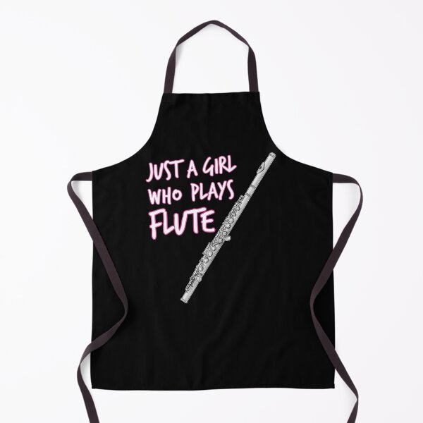 Item preview, Just A Girl Who Plays Flute Female Flutist designed and sold by doodlerob.