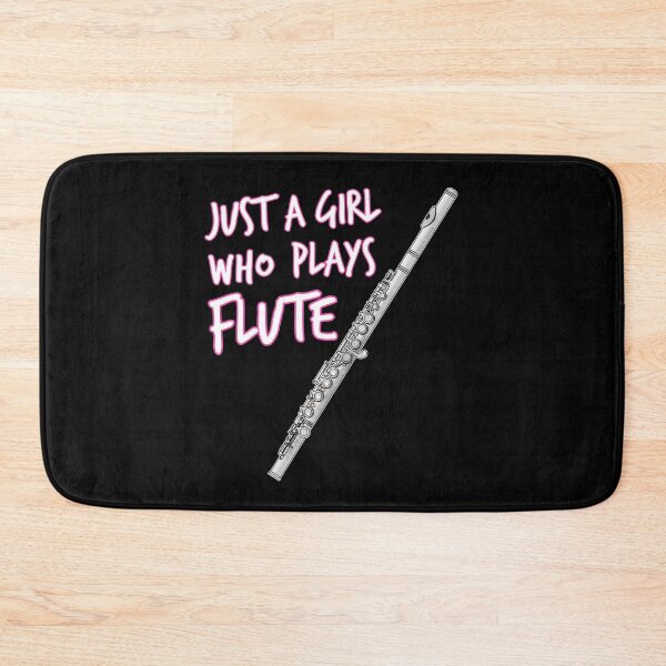 Item preview, Just A Girl Who Plays Flute Female Flutist designed and sold by doodlerob.