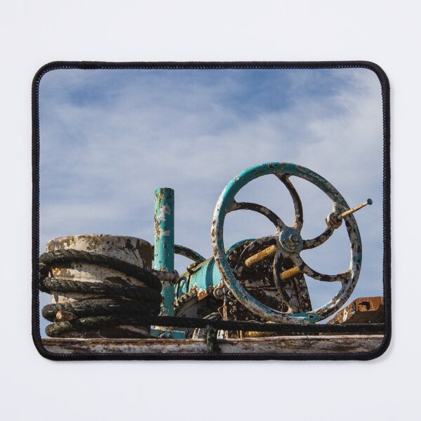 Item preview, An old barge anchor winch designed and sold by Ann Biddlecombe.