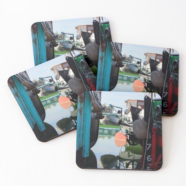 Item preview, Reflections between barges designed and sold by Ann Biddlecombe.