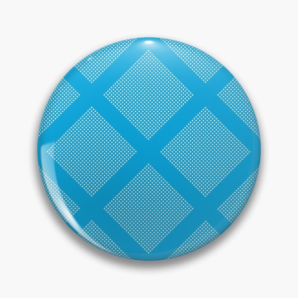 Item preview, Criss Cross Angled Dash Line Pattern in Blue on White designed and sold by Neil Feigeles.