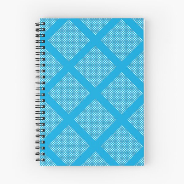 Item preview, Criss Cross Angled Dash Line Pattern in Blue on White designed and sold by Neil Feigeles.