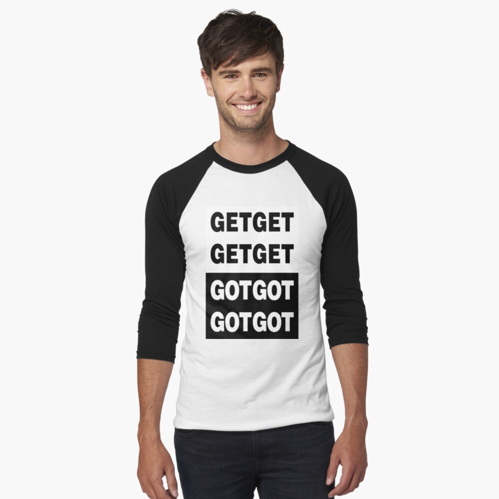 Artikel-Vorschau von Baseballshirt mit 3/4-Arm, designt und verkauft von DGGxDOOM.